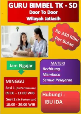 GURU BIMBEL TK SD JATIASIH