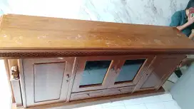 Jual lemari tv bekas