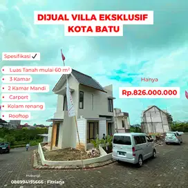 Villa Murah Lokasi dengan semua Wisata di Batu