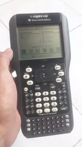 Hardware jual nspire cas masih layak pakai minus batere habis .