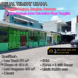 Ruko Tanah Rumah Kost Raya Tenggilis Mejoyo Universitas Ubaya Surabaya