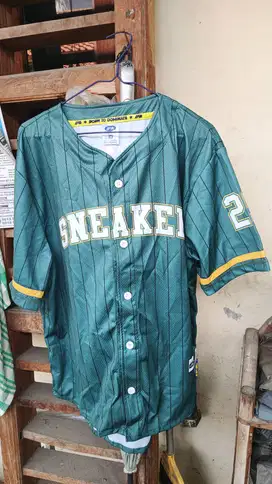 baju kaos olahraga IFA BASEBALL UKURAN M asli original
