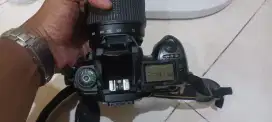 DSLR Nikon pro D70s lensa tele tamron  jual 1 jt