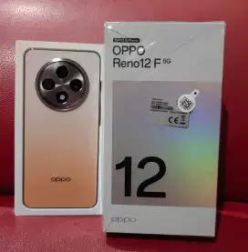 Jual Oppo Reno 12F 5G, 12Gb/512gb Second resmi Oppo Indonesia (ori)