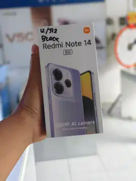 Redmi note 14 5G 12/512 new promo