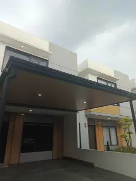 Kanopi alderon singgle layer lengkap list profil dan plafon pvc