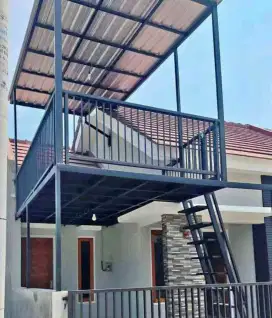 Kanopi mezanine + balkon