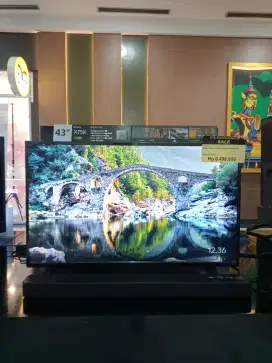 KREDIT SONY LED TV SMART 4K 43 INCH TANPA DP