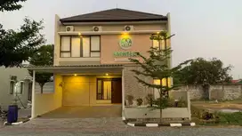 Rumah modern tropis di kota cirebon,cluster graha permata regency