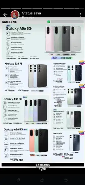 Samsung A36 8/256