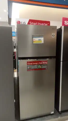 CICILAN BUNGA 2.25 %KULKAS LG REFRIGERATOR 2 DOOR 423L