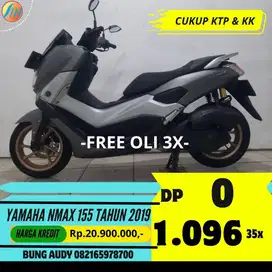 YAMAHA NMAX 155 TAHUN 2019 BERGARANSI, SIAP PAKAI, SURAT LENGKAP