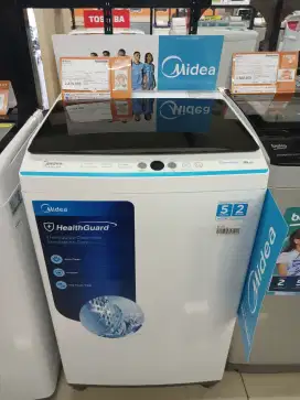KREDIT MESIN CUCI 1 TABUNG MIDEA 10KG TANPA FREE 1X CICILAN