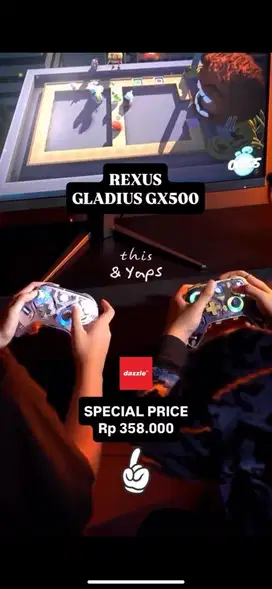 Gamepad Rexus Gladius GX500
