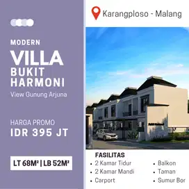 Rumah Malang Dekat Kota Batu View 3 Gunung Promo 395