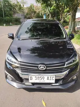 Dijual Daihatsu Ayla 1.2 R Deluxe MT hitam 2019 ,mulus , pajak panjang