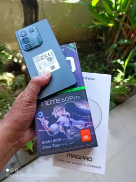 Infinix note 50 pro 16/256 mulus seperti baru dan lengkap