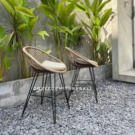 BAR CHAIR - KURSI BAR - KURSI ROTAN - RATTAN BAR CHAIR