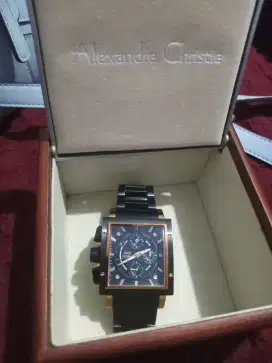 Jual jam bekas alexander cristi masih bagus dan jam nya asli