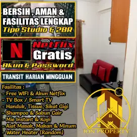 ION PROPERTY SEWA TRANSIT HARIAN APARTEMEN GREEN PRAMUKA GRAND PRAMUKA