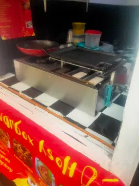 Kompor extra panggangan