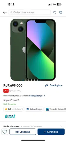 Iphone 13 128GB