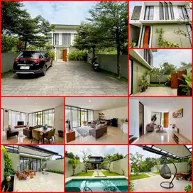 Rumah villa sangat nyaman dan asri jalan kaliurang pakem