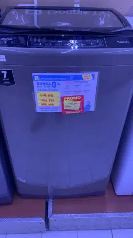 Mesin cuci Aqua Wn 1 Tub Bisa cicilan cukup KTP aja