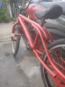 Sepeda BMX r 20 siap pakai murah merk Uneted 300rb ya