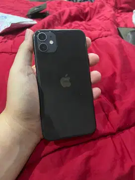 iphone 11 128gb black exgrs mantap x