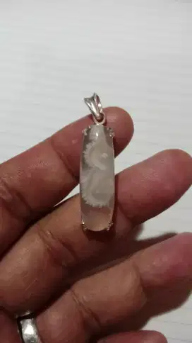Liontin kalung akik lafadz Allah