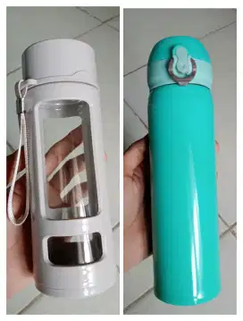 4 Botol termos, 1 blender mini