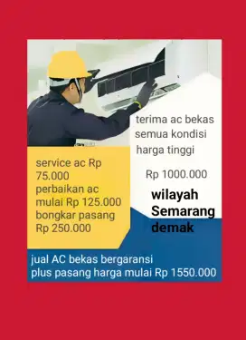 Melayani jasa ac split rumah dan kantor