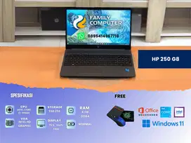 HP 250 G8 | INTEL CORE I3 GEN 11 | RAM 4GB DDR4 SSD 256GB | MULUS