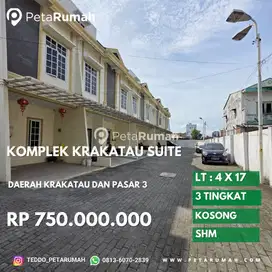 Komplek krakatau suite jalan pendidikkan daerah pasar 3 dan krakatau