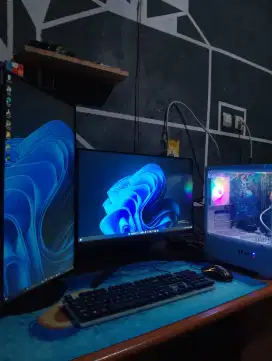 Intel Pc Sett 2 Monitor | 16GB | Samsung 100hz | Lenovo 24inch