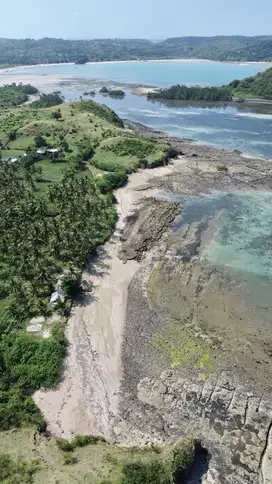 tanah murah dekat pantai dondon Kuta Mandalika Lombok.