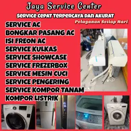 Service Mesin Cuci Bongkar Pasang AC Servis AC Kulkas Frezer Tegalsari