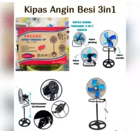 KIPAS ANGIN BESI 3 IN 1