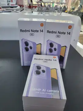 REDNOTE 14 5G NEW GARANSI RESMI 15 BULAN NO REPACK!!!