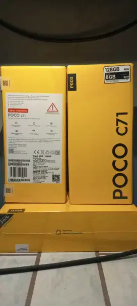 Poco c71 4/128 baru segel box