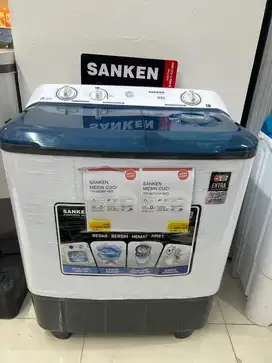 Murah kredit Tanpa Dp 0 SANKEN 2tabung TW927HGY 9kg