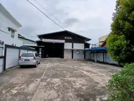 Disewakan Gudang Jumbo dekat Asrama Haji Jalan Harun Sohar Palembang