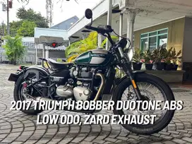 triumph Bobber Two tone 2017