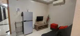 Di sewakan apartemen the mansion Kemayoran tipe 2 bedroom furnish
