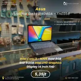ASUS Vivobook Go 14 E1404GA | Core i3 N305 8GB 512GB