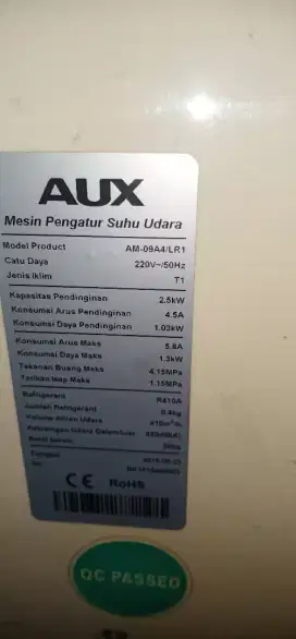 Dijual AC portable aux 1pk