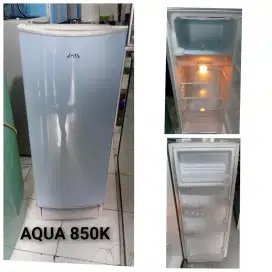 Kulkas AQUA bekas bergaransi