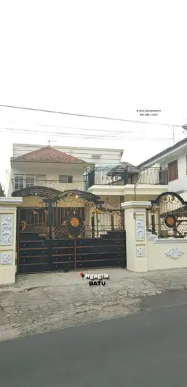 Villa Modern 2 Lantai Di Daerah Ngaglik, Batu, Malang(OLX386)