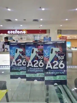 SALE GALAXY A26 5G 8/256 +  FREE TEMPERED GLASS + CLEAR CASE